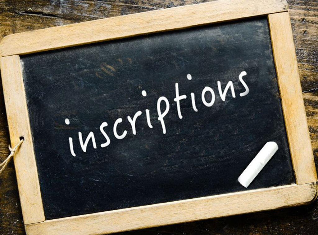 Fiche d'inscription